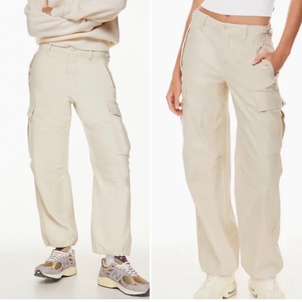Aritzia TNA Supply Beige Cargo Pant Size‎ 0